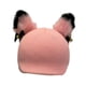 thumbnail image 2 of Funda para casco de esquí, gorro de punto divertido, novedoso, protector, cálido y creativo. Oreja rosada, 2 of 6