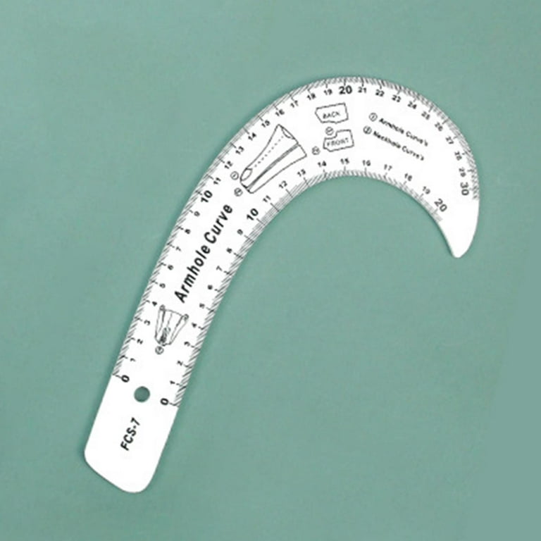 2~Designers Curve Sewing Rulers UC908 DC904 Arm Hole Crotch Hip