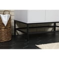 thumbnail image 5 of Elegant Decor Eugene 36" MDF Single Bathroom Vanity with Backsplash in White, 5 of 8