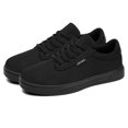 thumbnail image 1 of Zapatos Moda Deportes Lona Transpirable Hombres Suministros Al Aire Libre (47) Negro, 1 of 7