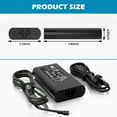 thumbnail image 6 of New Slim 65W HP Laptop Charger USB C : HP Spectre x360 Charger Replacement HP Chromebook/EliteBook x360/ProBook/Envy/Elite x2/Split x2,Fast Charging Type C AC Adapter Travel Power Cord Supply, 6 of 7