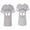 Men Heather / Women Heather, variant on World's Greatest Dad Mom Matching Couple Cotton Jerseys (Men Heather / Women Black) (Men S / Women S)