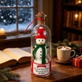 thumbnail image 6 of Message in A Bottle, Recordable Snowman in A Bottle, Christmas Tree Ornaments, Voice Recording Keepsake with Playback, Glass Bottle for Holiday Decorations and Home Decor, 6 of 7