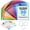 Multicolor, variant on BrilhoGlee 30 Pack Dry Erase Pockets Reusable, 10 x 14 Inch Plastic Sleeves Sheet Protectors with 3 Rings, Ticket Holders, Teacher School Classroom Supplies, 10 Assorted Colors