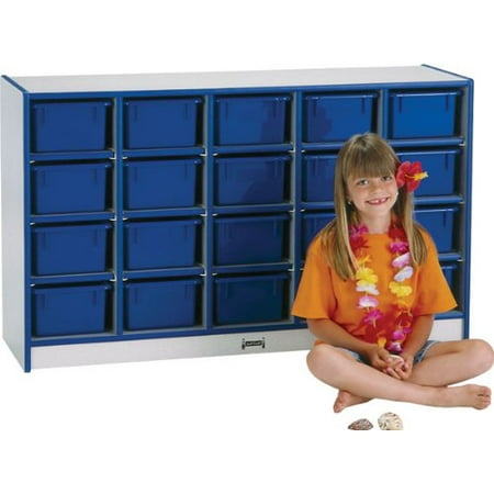 Rainbow Accents Low Single - JNT0420JCWW007 - Rainbow Accents Toddler Single Storage