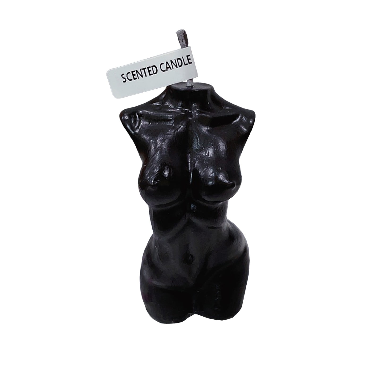 Luxicdy Body Shaped Candle, Female Body Candle Woman Candles for Living Room Bedroom Bathroom Home Table Aesthetic Decoration Christmas, Soy Wax Scented Candle Scented(Black)
