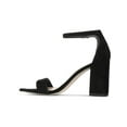 thumbnail image 2 of Sam Edelman Womens Daniella Suede Square Toe Dress Sandals, 2 of 3