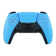 DualSense Controller in Starlight Blue with Silicone Sleeve