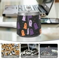 thumbnail image 6 of Yayeee Ashtray with Lid for Cigarette Smokeless Stainless Steel Home Ash Holder, Halloween Orange Ghosts, 6 of 7