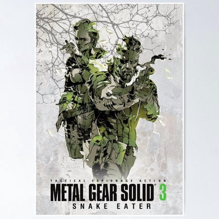Poster Metal Gear Solid 3 Poster Home Decor Office Wall Art