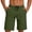 Green#01, variant on Amzcrzy Mens Shorts with Pockets Comfy Knee Length Straight Leg Workout Shorts Casual Solid Color Quick Dry Athletic Shorts for Men Drawstring Waist Running Shorts Beige S