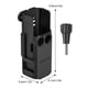 thumbnail image 4 of Cateissary Adaptador de expansión Pocket 3, cómodo de sujetar, negro, para un rendimiento confiable, soporte para adaptador Pocket 3 Accesorios para fotos, 4 of 6