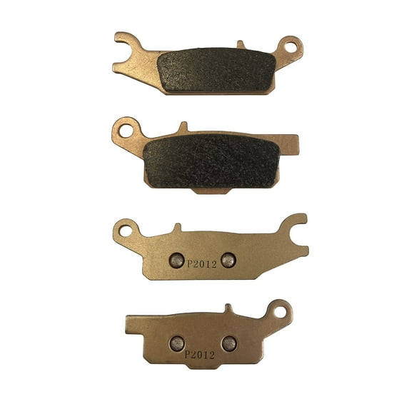 Demon Powersports Plaquettes de Frein Frittées Arrière Droites pour (2009-15) Yamaha Grizzly 550/700, Matériau Métallique Fritté à Haute Densité pour une Meilleure Adhérence, Décoloration des Freins Réduite, Freinage Instantané et Durée de Vie Plus Longue
