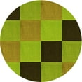 thumbnail image 1 of Ahgly Company Machine Washable Indoor Round Transitional Pistachio Green Area Rugs, 6' Round, 1 of 7