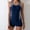 Blue, variant on Baqcunre Plus Size Swimsuit for Women, Women's Slimming And Shielding Two Piece Swimsuit for Women with Straps, Swim Suits for Women 2024, One Piece Swimsuit Women Blue XL