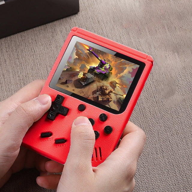 Consola de videojuegos portátil retro retroiluminada pantalla TFT de 3 pulgadas para niños y adultos