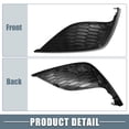 thumbnail image 5 of Front Right Side Fog Light Grille Cover Trim Fit for Toyota Camry SE XSE 2021 2022 Black, 5 of 6