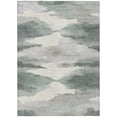 thumbnail image 2 of Addison Rugs Chantille Indoor/Outdoor Transitional Swirls Sage Machine Washable Rectangle Rug, 9' x 12', 2 of 8