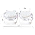 thumbnail image 4 of Bols pour Chat Doubles Réglables et Détachables, Bol d'Alimentation pour Chat, 4 of 6