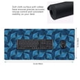thumbnail image 2 of Hirioo Stingray for Mouse Pad ,Anti-Slip Base, Durable Stitched Edges, Perfect for Gaming, Office, and Home Use,16x35.5in, 2 of 9