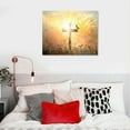 thumbnail image 5 of JEUXUS Home Decor Crosses Canvas Print Wall Art for Bedroom Home Holy Light Christ Spiritual Religion Picture Artwork Rest Room Study Room Wall Decor Frame Rustic Grassland, 5 of 5