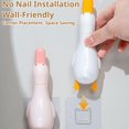 thumbnail image 7 of 2PCS Duck-Shaped Drain Hair Remover Tool – ABS Bathroom Sink & Shower Drain Cleaner, Contactless Hair Catcher & Scraper, Easy Storage Design, 7 of 7