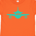 thumbnail image 4 of Inktastic Cute Teal Airplane Boys or Girls Toddler T-Shirt, 4 of 5