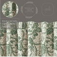 thumbnail image 2 of VHC Brands Dorset, Farmhouse Kitchen Swag Valance Curtain Panels, Floral, Green, 36x36x16, Set of 2, 2 of 4