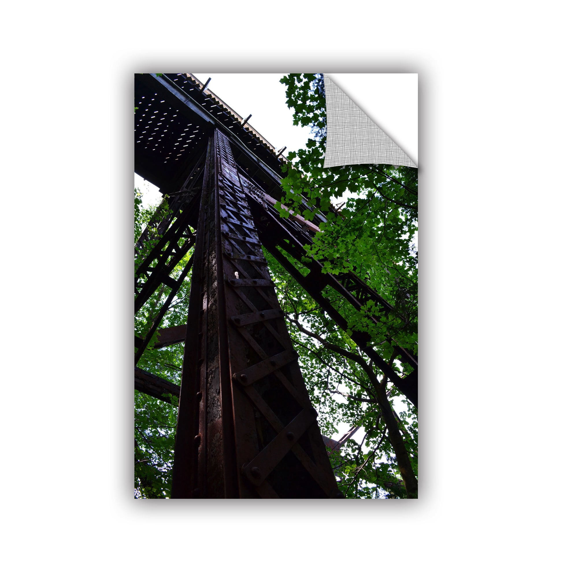 ArtWall Kevin Calkins "Trestle Perspective" ArtAppealz Removable Wall Art