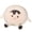 Plush toy - A, variant on 7.09 Inch Cute Dumpling Plush Pillow, Soft Stuffed Food Toy, Cozy Home Decor Cushion, Gift for Boys and Girls