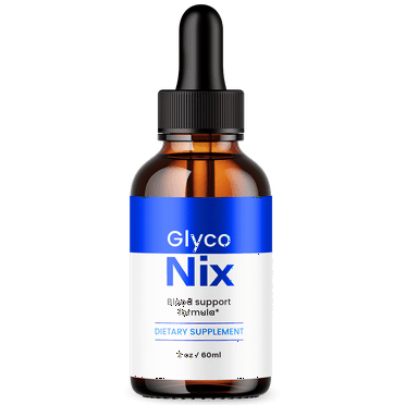 Glyco Nix Advanced Formula Drops Natural Support Supplement 30 Servings