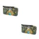 thumbnail image 2 of Monedero de cuero Sonducket para mujer cremallera portátil elegante resistente al agua con bolsillo para tarjetas, 2 of 6