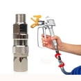thumbnail image 3 of 1/4-Inch Airless High Pressure Spray Hose Swivel Joint Fit For Paint Sprayer, 3 of 4