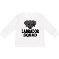 thumbnail image 3 of Inktastic Dog Black Labrador Squad Boys or Girls Long Sleeve Toddler T-Shirt, 3 of 5
