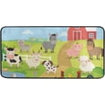 thumbnail image 3 of Kitchen Rugs Farm Animals Design Non-Slip Soft Kitchen Mats Bath Rug Runner Doormats Carpet for Home Decor, 39" X 20", 3 of 5