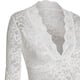 thumbnail image 4 of Vestido Atractivo Vestido ajustado para mujer Estilo elegante Traje diario con cuello en V profundo para mujer (Blanco L) Cgtredaw Para estrenar, 4 of 7