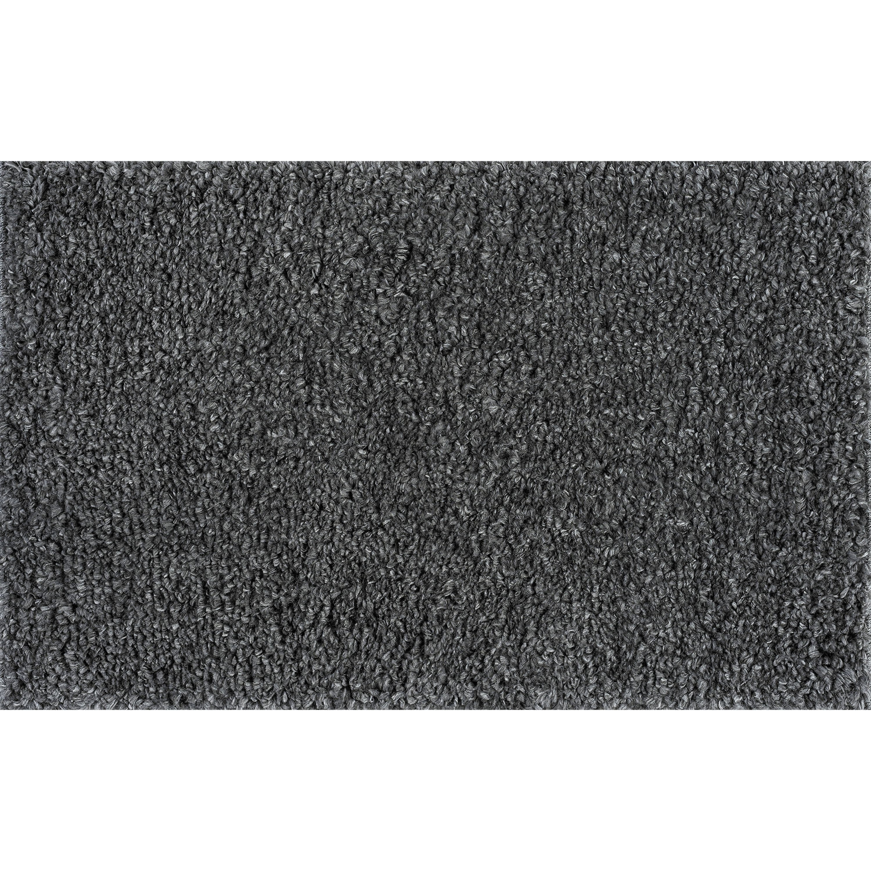 Bliss Rugs Transitional Solid Color 2' x 3' Gray Polypropylene Indoor Area Rug, 2' x 3'