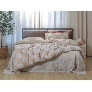 Zhuge Bed Sheets Set, Bedding Sheets Pillowcases Kit, Twin Bed Set, Hotel Bedding, Home Decor(Khaki)