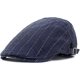 thumbnail image 1 of Gorra de hombre de Algodón prensado CHAO Gorra plana Boina de verano Azul marino, 1 of 4