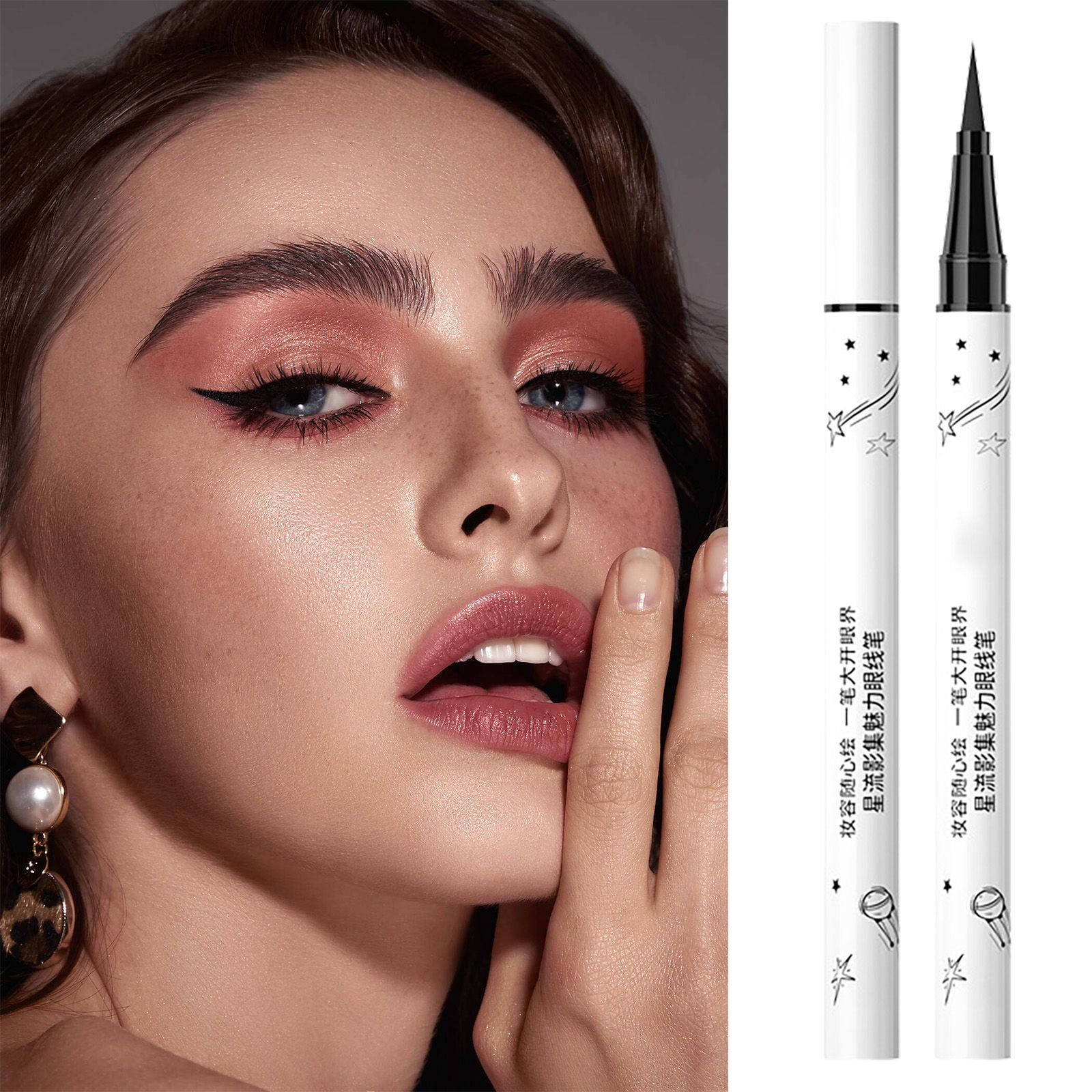 Tips Pencils French Makeup Eye Pen Nail ning Pencil Pencil Makeup Sharpener Stay en Cosmetics Glitter Wipes Warmer Stay Soft Lens Eyes Color Natural Chocolate The Everything Pencil