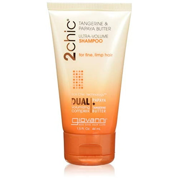 Giovanni 2Chic Ultra-Volume Shampoo With Tangerine & Papaya Butter 1.5 Fluid Ounce