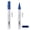 Blue, variant on Zhuge Oil Based Paint Pens, 2mm Medium Tip Permanent Markers, Quick Dry & Waterproof for Metal, Wood, Plastic, Rock, Canvas, Glass & Rubber, Silver