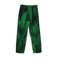thumbnail image 5 of Kll Mens Pajama Pants For Men,Mens Lounge Pants,Funny Gifts For Men,Men'S Pajama Bottoms-Green Leave Fern, 5 of 9