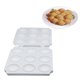 thumbnail image 1 of SAYOO Molde para Alimentos, Color Sólido Nueve Rejillas Molde para Patty Herramientas para Hornear DIY para Galletas Pastel de Carne Postre SAYOO Simple, 1 of 5