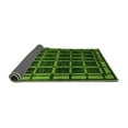 thumbnail image 2 of Ahgly Company Indoor Rectangle Oriental Green Modern Area Rugs, 3' x 5', 2 of 4