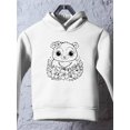 thumbnail image 3 of Panda With Tropical Leaves Hoodie Toddler -Image by Shutterstock,  5 Toddler, 3 of 4