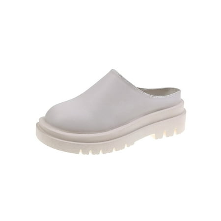 

Kesitin Ladies Nonslip Comfort British Style Clogs Womens Summer Mules Casual Shoes