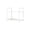 White, variant on Linnome Multi Layer Kitchen Rack Trolley Floor Standing Storage Cart 20.1x19.9x10.6in Black S