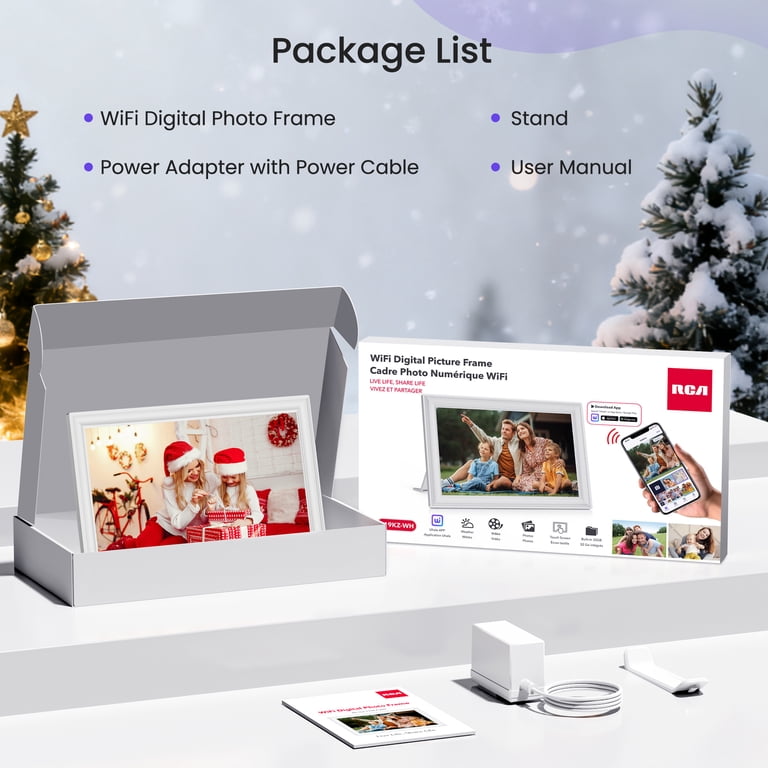 RCA 10.1 Inch WiFi Digital Photo Frame photo 5