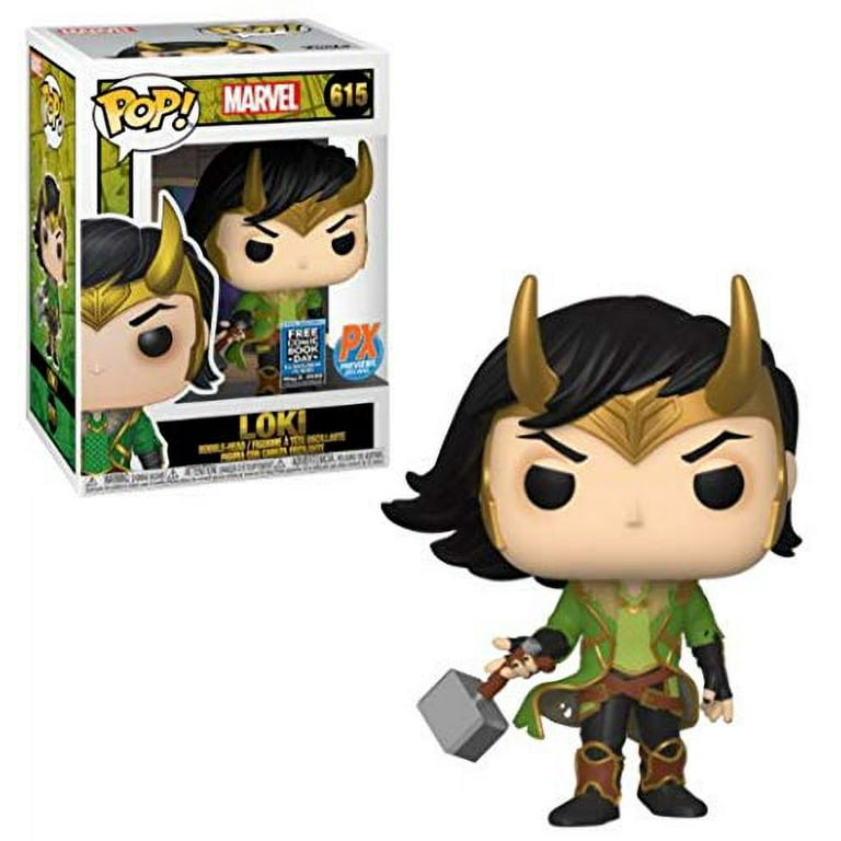 Pop! Marvel Loki (Free Comic Book Day 2020 Version) Vinyl Figure 